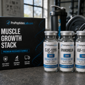 Muscle Growth Peptide Stack | CJC-1295 + Ipamorelin + IGF-1 LR3 | USA
